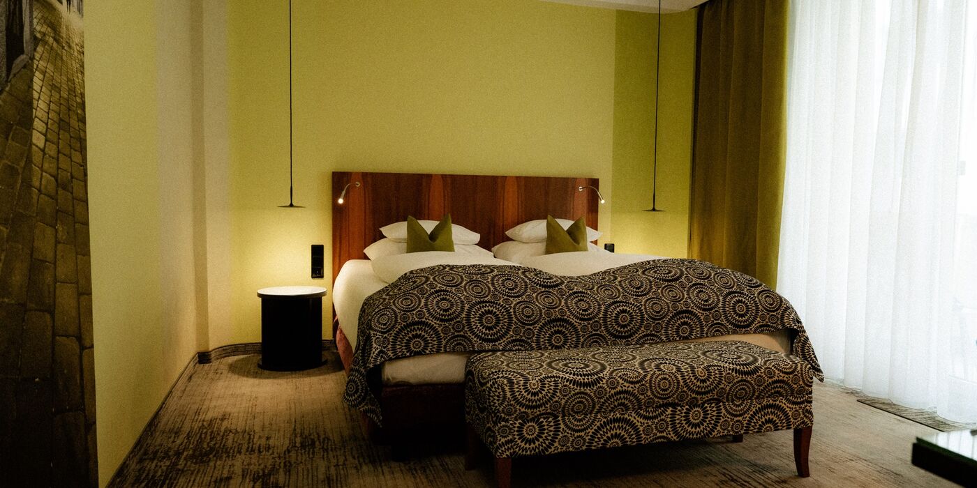 Doppelzimmer im Hotel Capricorno Wien