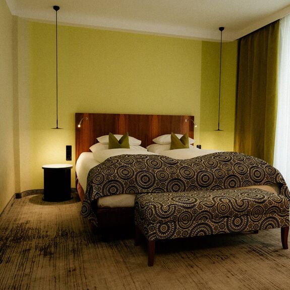 Doppelzimmer im Hotel Capricorno Wien