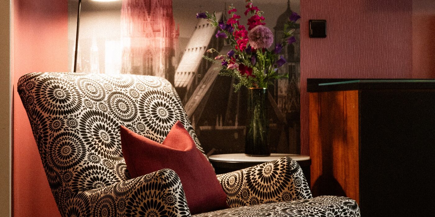 Detail in the room at Hotel Capricorno Vienna