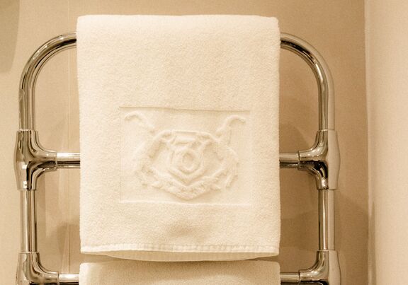 Badezimmer im Hotel Capricorno Wien