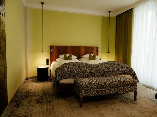 Doppelzimmer im Hotel Capricorno Wien