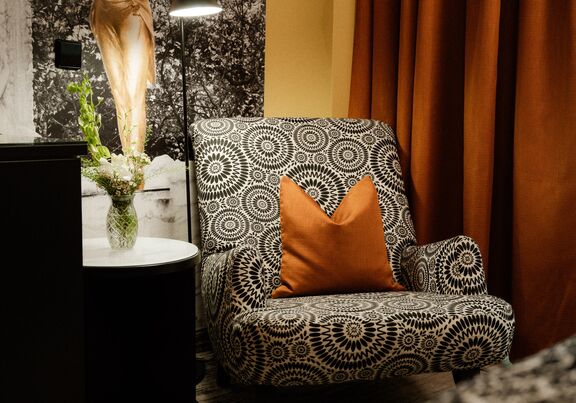 Detail in the room at Hotel Capricorno Vienna