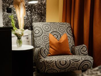 Detail in the room at Hotel Capricorno Vienna