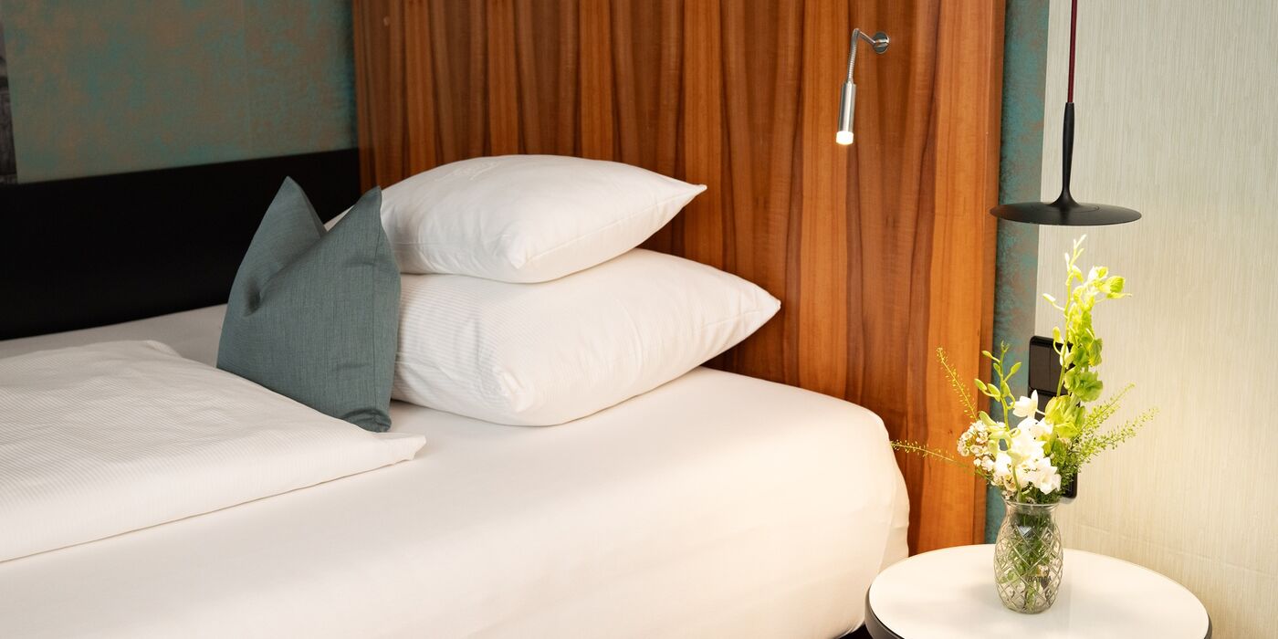 Einzelzimmer im Hotel Capricorno Wien