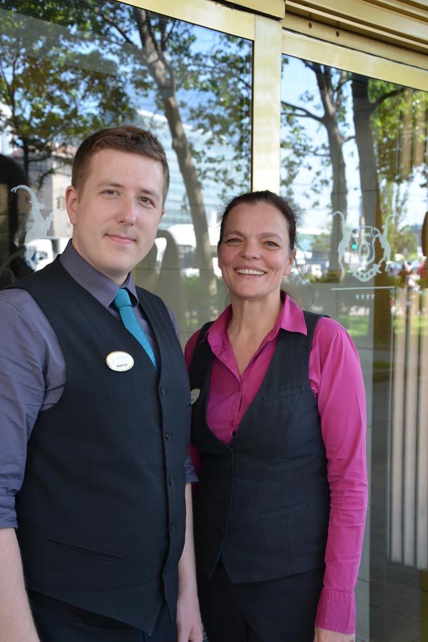 Mitarbeiter im Hotel Capricorno