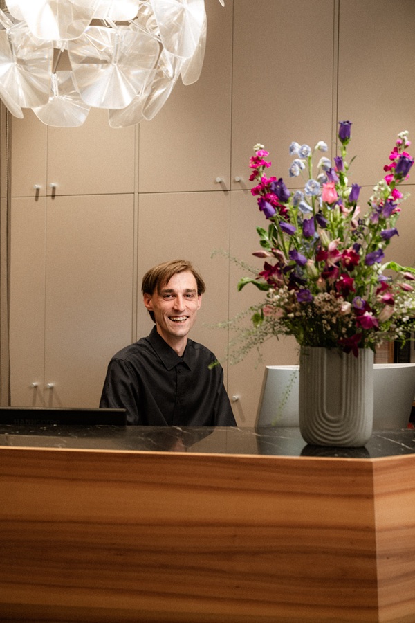 Mitarbeiter im Hotel Capricorno Wien