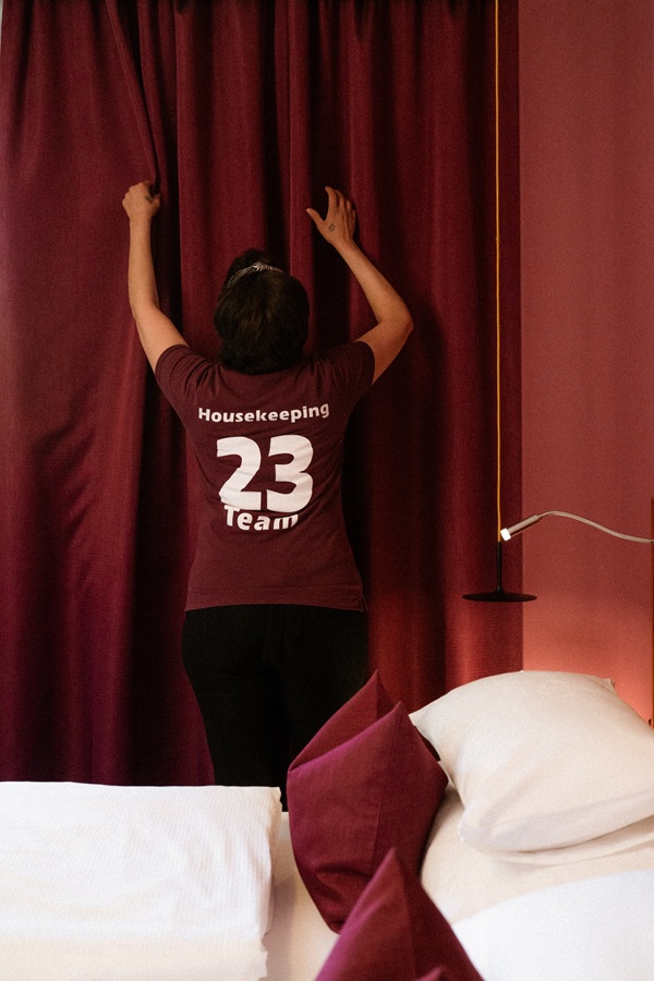 Mitarbeiter im Hotel Capricorno Wien