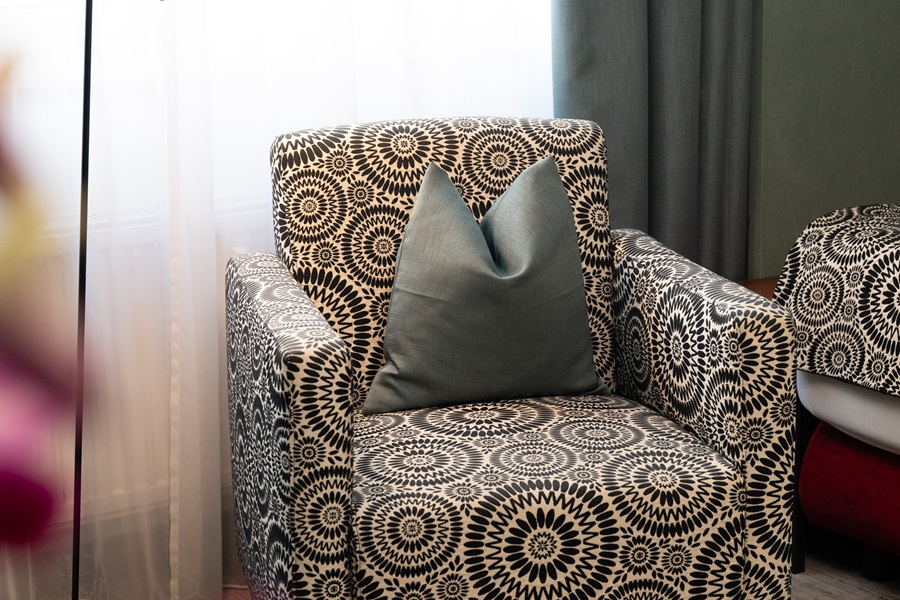 Detail in the room at Hotel Capricorno Vienna
