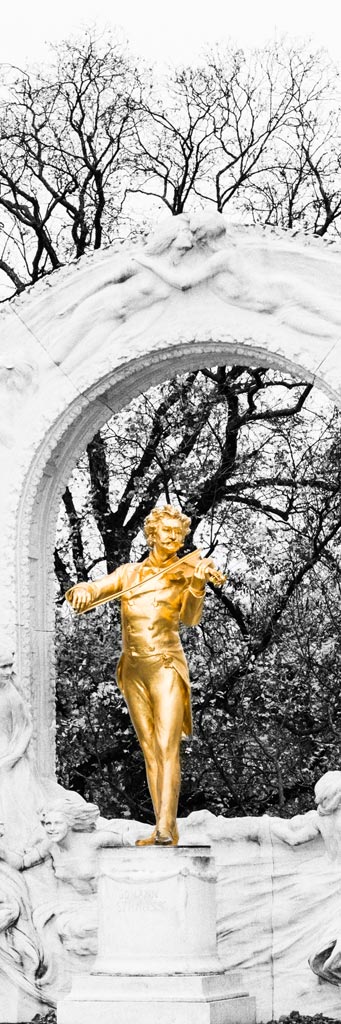 Johann-Strauß-Denkmal Tapete